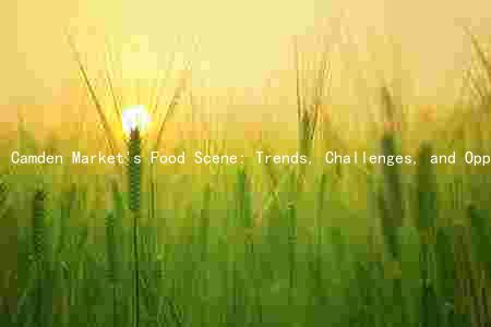 Camden Market's Food Scene: Trends, Challenges, and Opportunities Amidst the Pandemic