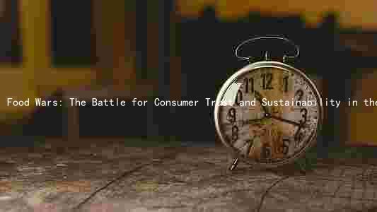 Food Wars: The Battle for Consumer Trust and Sustainability in the Industry