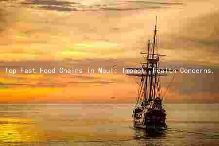Top Fast Food Chains in Maui: Impact, Health Concerns, and COVID-19 Effects on the Local Economy