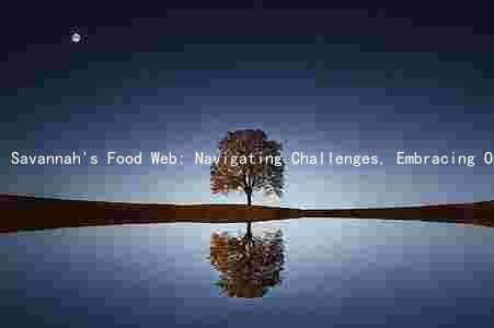 Savannah's Food Web: Navigating Challenges, Embracing Opportunities, and Supporting Local Producers