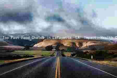 Top Fast Food Chains in Lafayette, LA: Impact, Health Concerns, Promoting Healthier Eating, and Adapting to COVID-19